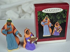 Hallmark Keepsake Ornament Heaven&#39;s Gift Set of 2 Ornaments # QX6057 - £22.15 GBP