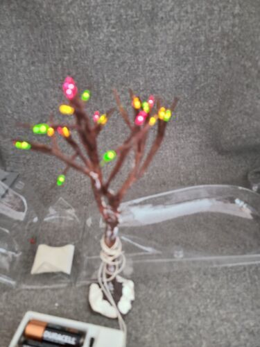 Primary image for LEMAX Enchanted Forest Lighted Bare Branch Tree Christmas Village Accessory 8"