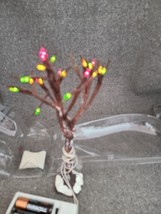 LEMAX Enchanted Forest Lighted Bare Branch Tree Christmas Village Access... - $9.03