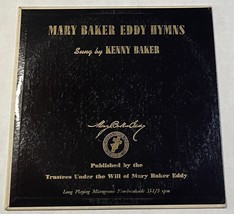 Mary Baker Eddy Hymns Sung by Kenny Baker 33 1/3 Microgroove LP Vinyl Album VTG - £7.86 GBP