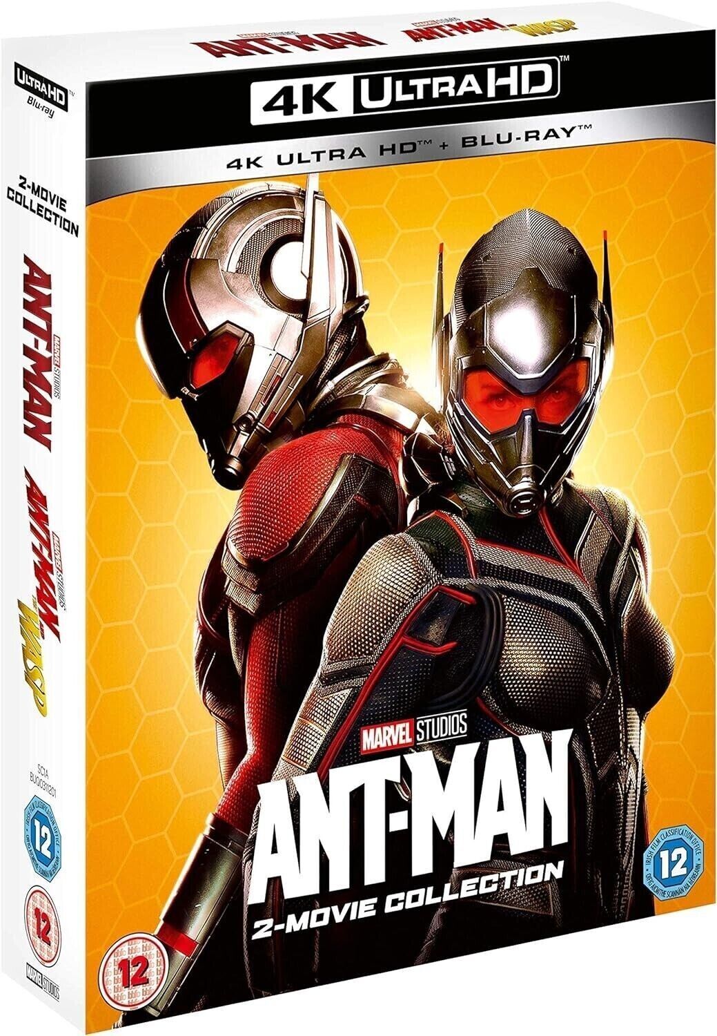 Primary image for Ant-Man : 2-Movie Collection 4K UHD + Blu-ray Box codefree