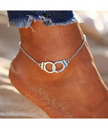 Freedom Vintage Chain Ankle Bracelets Bohemia Handcuffs Bracelet Accesso... - €10,59 EUR