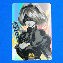 NieR Automata 2B Rainbow Foil Holo Character Figure Art Card C - $14.99