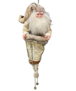 Neiman Marcus Santa Claus Rococo Baroque Christmas Stocking Figurine Wal... - $79.98