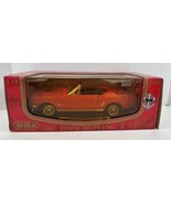 MIRA 1:18 SCALE RED 1964 1/2  MUSTANG COUPE DIECAST 35th Anniversary GOL... - £31.06 GBP