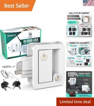 Premium RV Door Lock and Handle Set - Water-Resistant with Lifetime Warr... - $60.00