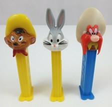 Lot of 3 Looney Tunes Pez Dispensers Speedy Gonzales, Yosemite Sam, &amp; Bugs Bunny - £7.59 GBP