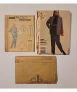 Vintage McCalls 3869 Misses Sz 10-12-14 1980s Lined Jacket Pull On Pants... - £11.76 GBP