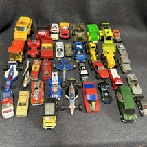 Vtg Mixed Lot Toy Die Cast Cars, Trucks, Road Graders - Dump Trucks, Ton... - £17.38 GBP
