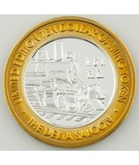 DELTA SALOON VIRGINIA CITY NV, $10 TEN DOLLAR GAMING TOKEN .999 FINE SIL... - $51.97