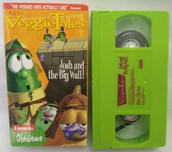 VeggieTales Josh And The Big Wall (VHS, 2002, Green Tape) - £8.64 GBP