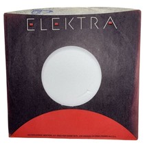 Elektra Records Company Sleeve 45 RPM Vinyl Red Black White Logo - £5.46 GBP