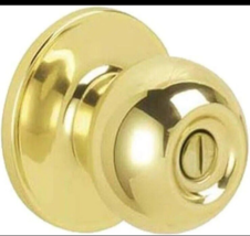 Dexter by Schlage J40CNA605 Corona Bed and Bath Knob Color Bright Brass Indoor - £11.77 GBP