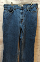 Levi&#39;s 505 men 42x34  regular fit jeans measure 41x34 READ tags marked - $23.90