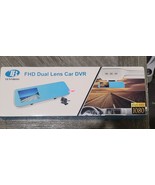Car DVR Rearview Mirror Dash Cam FHD 1080P Dual Lens Front Rear Camera 1... - $81.17 CAD