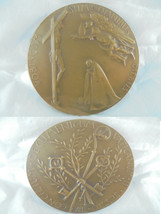 BRONZE medal Vatican Council II Engraver Crocetti Original 1965 Pope Pau... - $29.00