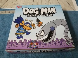 University Games 07010 Dog Man Attack Of The Fleas Game Complete - $8.36