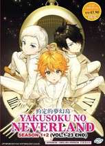 DVD Anime The Promised Neverland Complete Series Season 1+2 (1-23 End) English - £15.26 GBP
