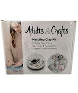 Adults &amp; Crafts Marbling Clay Kit Multiple Clay Colors ,Clay Tools &amp; Acc... - $47.05 CAD