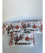 3 Bags Limited Edition Holiday Hershey&#39;s Kisses Candy Cane 9 oz Bag Bb 5/25 - $510.65 MXN