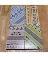 4 Spiral Notebooks 3x5 60 Ruled Lined Sheets Each Pocket Sized Adventure - $14.50