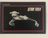 Star Trek  Trading Card Vintage 1991 #111 Klingons - $1.97