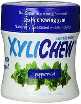 Xylichew Xylichew Peppermint Gum Jar 60 PC - £10.59 GBP