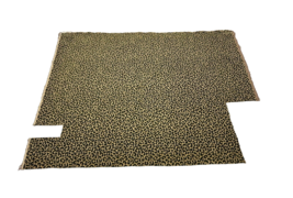 Scalamandre Panthera Velvet Moss Green Exclusive Fabric Remnant 38&quot; L X 51&quot;W - £101.80 GBP