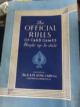 Antique Original Hoyle Officiel Règles De Carte Jeux 34th Edition 1936 - £6.93 GBP