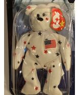 Glory The Bear 1997 McDonald's Ty Beanie Baby RARE RETIRED With Tag Errors  - $10.00