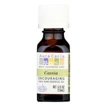 Aura Cacia - Pure Essential Oil Cassia Bark - 0.5 fl oz - £16.66 GBP