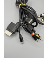 Universal Energizer Component AV Cable For Xbox 360 Wii PS2/PS3 Silver - £8.08 GBP