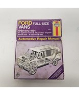 Haynes Ford Full Size Vans 1969-1991 Automotive Repair Manual No. 36090 - £13.97 GBP