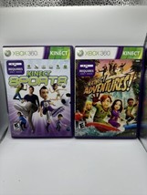 Kinect Sports Xbox 360 - &amp; Kinect Adventures Bundle - £7.46 GBP