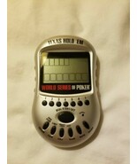 Maximo Las Vegas Texas Hold &#39;Em Handheld Electronic Game -7 Player Poker - $8.54