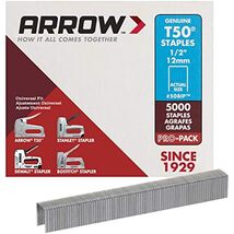Arrow 508IP Genuine T50 1/2-Inch Staples, 5,000-Pack,Grey,ARRT5012IP - €23,12 EUR