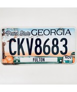 2022 United States Georgia Fulton County Passenger License Plate CKV8683 - €11,16 EUR