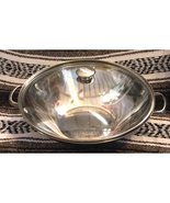 Wolfgang Puck Bistro Collection 14&quot; Wok w/Glass Lid 18-10 Stainless Stee... - $2,640.01 MXN