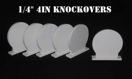4in. Knock-over Targets - 1/4in.Thk. .22LR Rim-fire/Air Rifle Targets - ... - $65.99