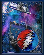 Grateful Dead METAL PRINT  12X8IN INCHES SUBLIMATION PORTRAIT SIGN BEARS 85 - €21,39 EUR