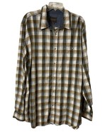 Northwest Territory Plaid Snap Front Western Shirt Mens XLT Long Sleeve ... - $17.88