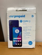 AT&amp;T Moto G Android 12 Prepaid Smartphone - Navy Blue - £43.35 GBP