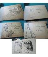 Gibson, Charles Dana 1867-1944 Illustration Books 84 Drawings 12 X 17&quot; P... - €213,95 EUR