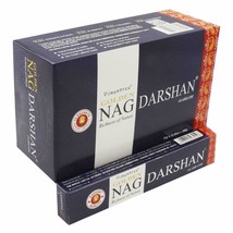 Vijayshree Golden Nag Darshan Incense Sticks Export Quality AGARBATTI 180gm - £19.65 GBP