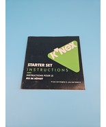 K&#39;Nex Starter Set Instructions Only 30005 - $9.46