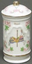Lenox Porcelain Carousel Spice Jar - Basil - $27.83