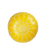 Moroccan Round Pouf – Cozy Comfort in Earthy Elegance - $443.49 CAD