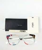 Brand New Authentic Fendi Eyeglasses 0158 TKV 50mm Blend of colors Frame 0158 - £286.00 GBP