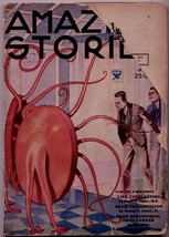 Amazing Stories Pulp Magazine, Vol 9, Issue 3, July 1934 Amazing Reading Indeed! - £20.48 GBP