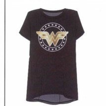 Wonder Woman Gold Classic Symbol Women&#39;s T-Shirt Purple - $31.98